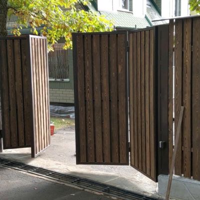 Купите и Закажите Ворота Гармошка: Лучшая Цена от 46545 руб, Установка под Ключ и Доставка в Лысьве и по Области